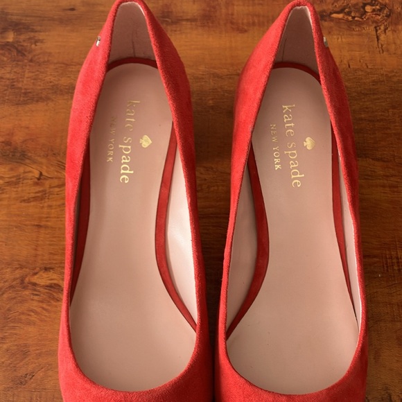 Kate Spade New York Majorca heels, Poppy Red size 8B - Picture 2 of 8
